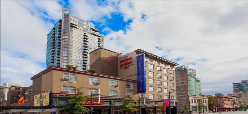 Hotel Howard Johnson By Wyndham Vancouver Downtown Exterior foto